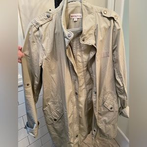 Merona women’s lightweight jacket, size L, khaki
